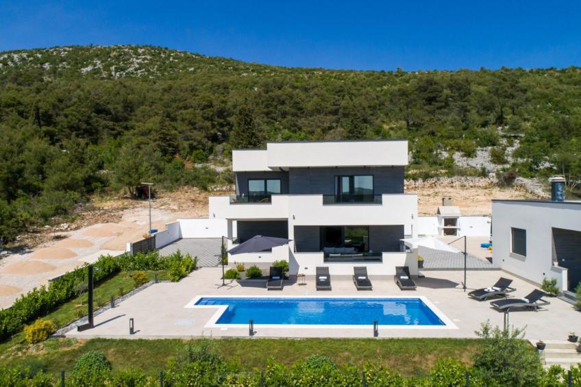 Villa Bura mit Pool und tollem Ausblick - foto 2