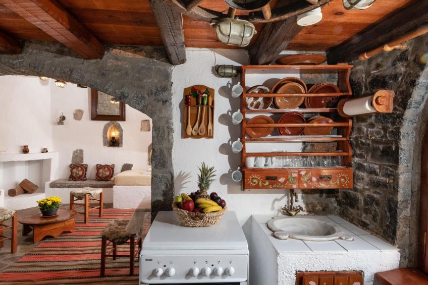 Authentisches kretisches Steinhaus Clio mit Aussicht