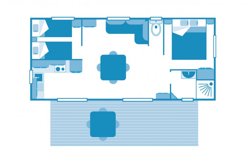 Cottage 4p 2Bdrms AirCon - foto 8