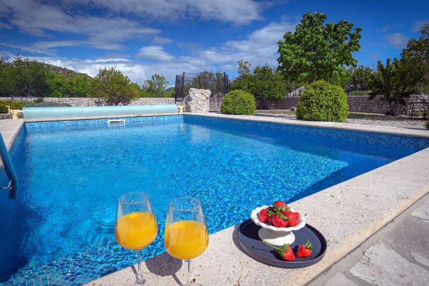 Freistehendes Ferienhaus in Duge Njive mit Privatem Pool - foto 47