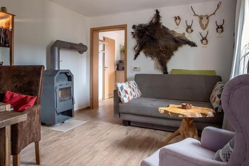 mit Blick auf das Wasser