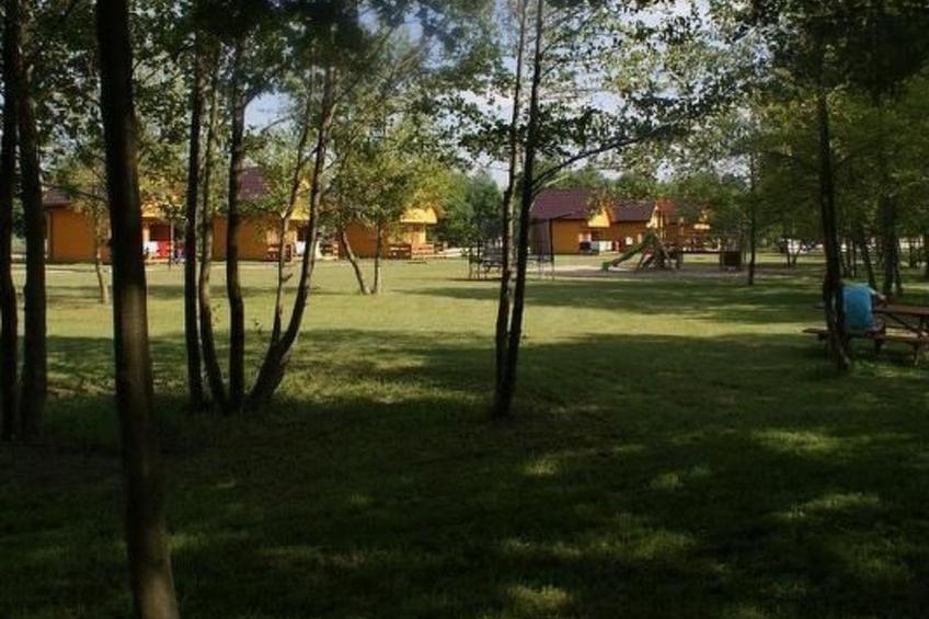 Blockhütte mit Grill und Terrasse in Gleźnówko - foto 5