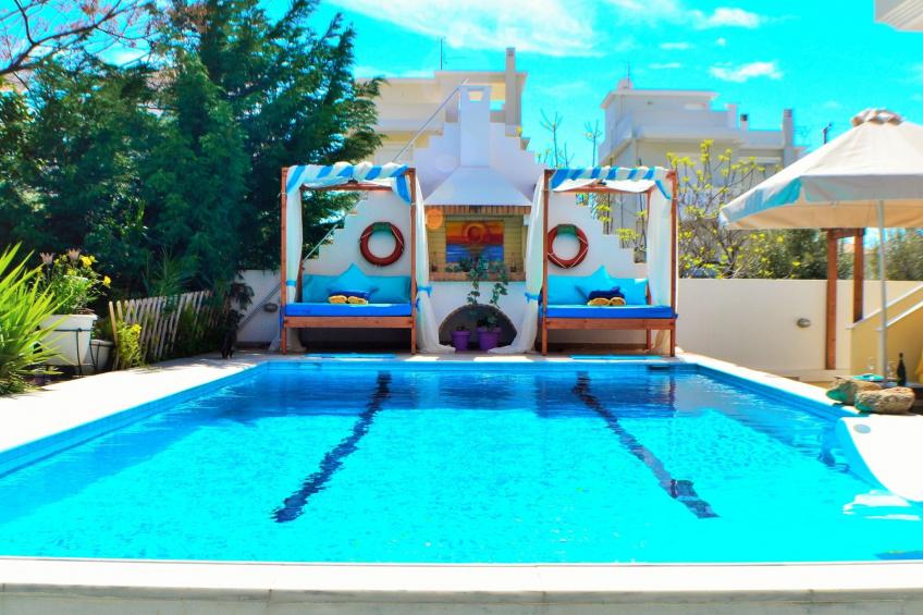 Ferienvilla mit Pool in Loutraki - foto 2