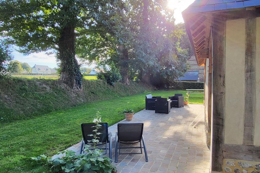 Neues normannisches Ferienhaus mit Charme die Kastanienbäume - foto 24