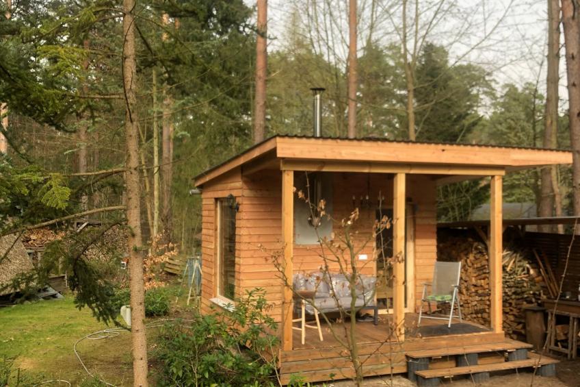 Reetdach Ferienhaus am Lübbesee Sauna Bootsteg neu - foto 37