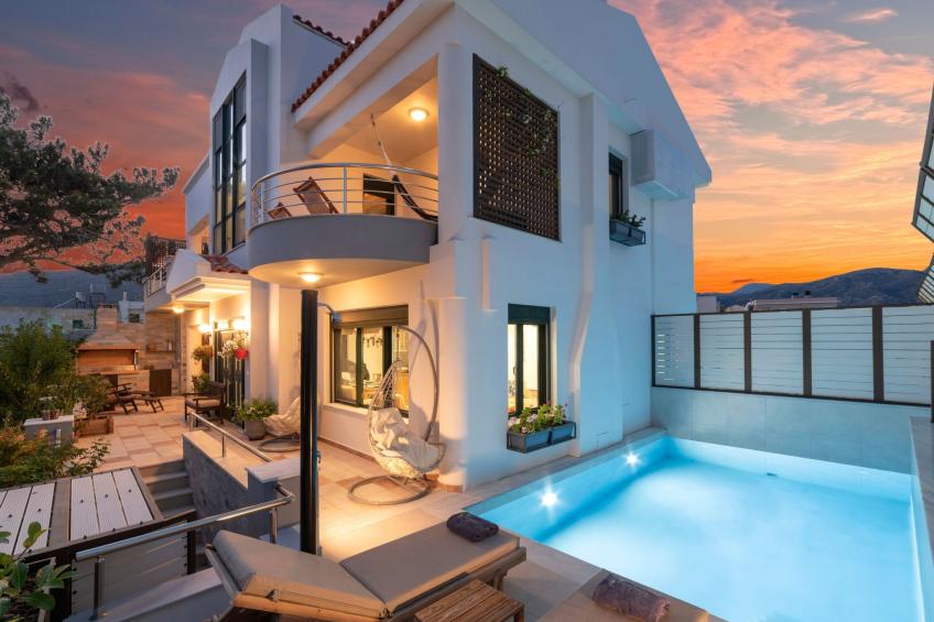 Ferienvilla "Mimoza" mit Blick auf das Wasser