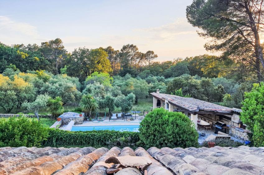 Klimatisiertes Mas Les Heures Bleues mit Pool - foto 11