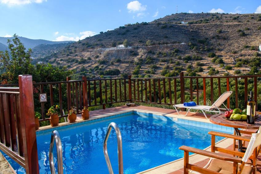 Steinhaus Erato Privater Pool Landschaftliche Kretische Ansichten - foto 9