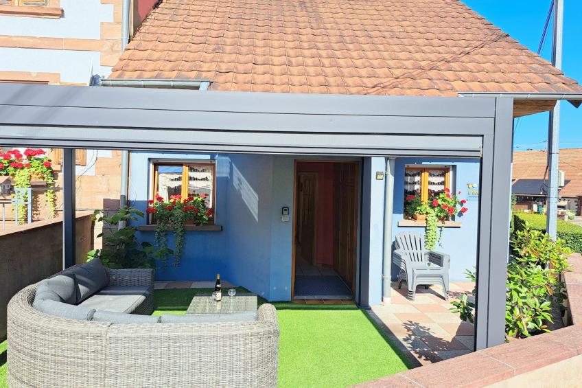 Twee-onder-een-kap woning, Hinsbourg