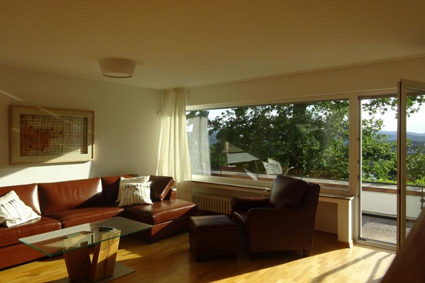 Großzügige Wohnung mit Terrasse und Rheintalblick - foto 3