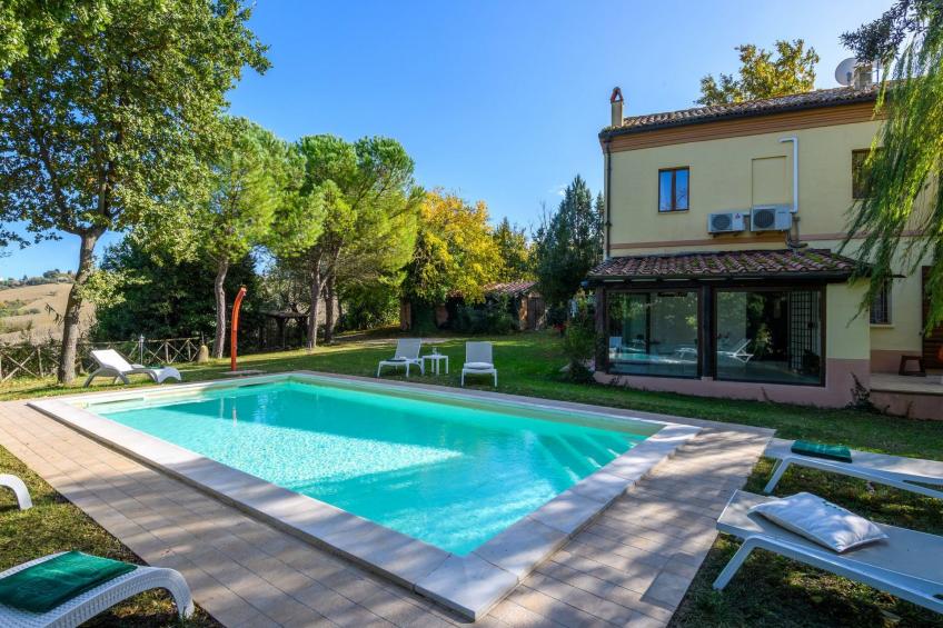 Licht unter den Buchen, Marche Urlaub, privater Pool - foto 7