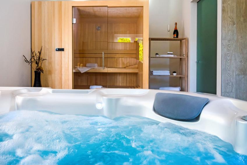 Villa Mosor mit beheiztem Salzwasserpool und Sauna - foto 34