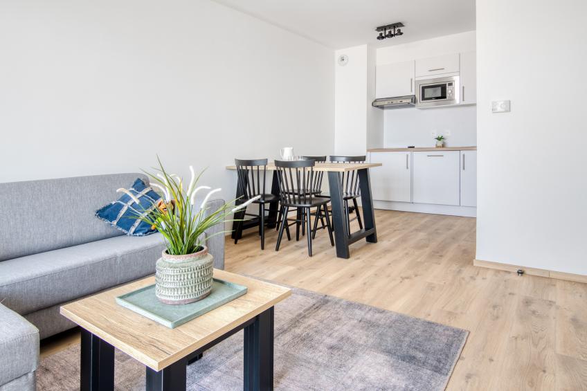 Family suite for 4 people with single beds and balcony