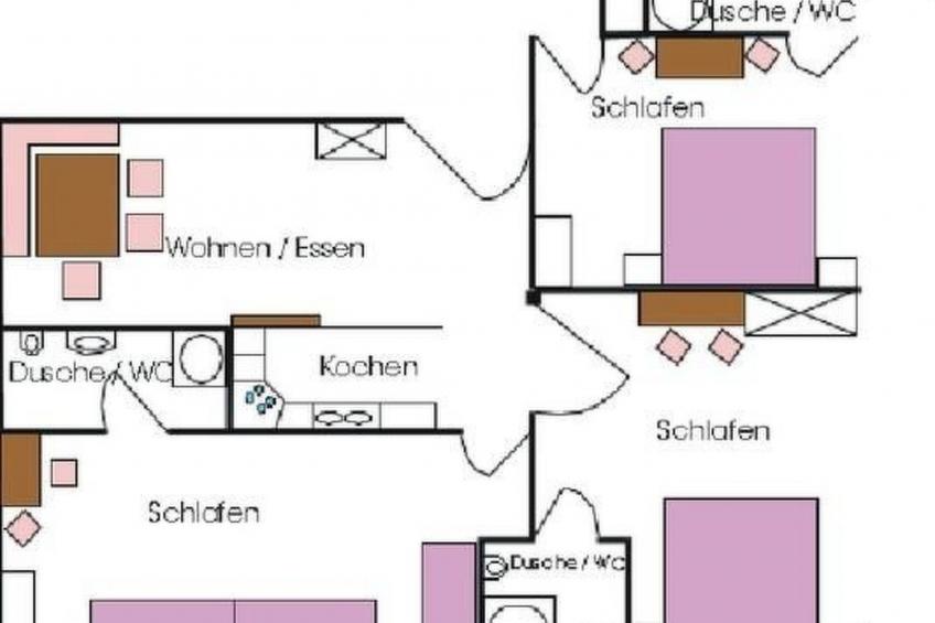 Wohnung in Creglingen mit Terrasse und Garten - foto 4