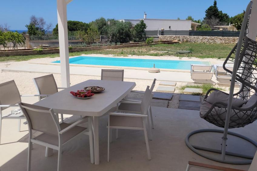 Villa Pescoluse with Pool and Sea View - foto 14