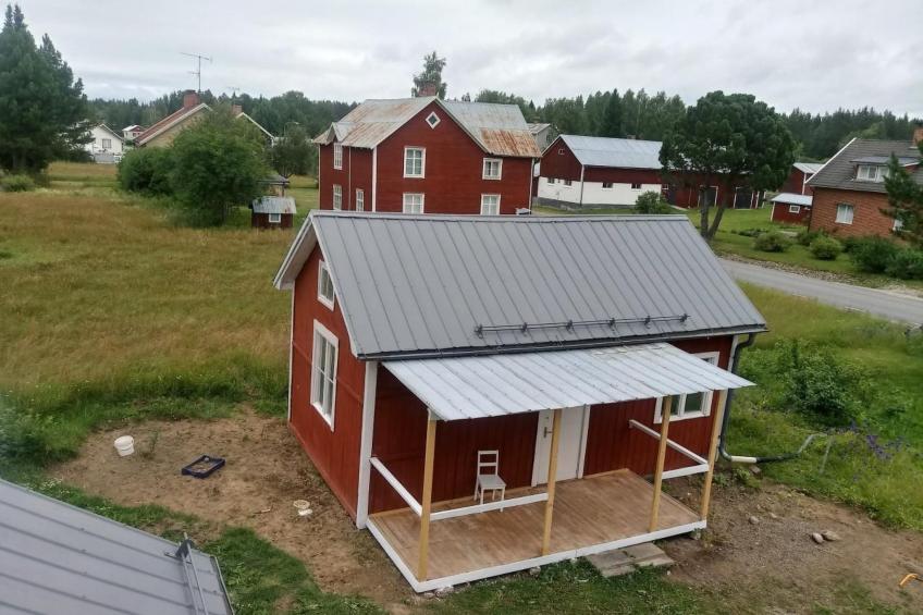 in Vindeln mit Garten, Terrasse und Grill