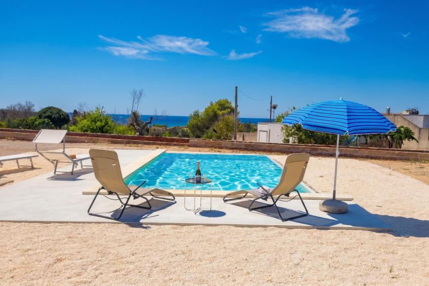 Villa Pescoluse with Pool and Sea View - foto 11