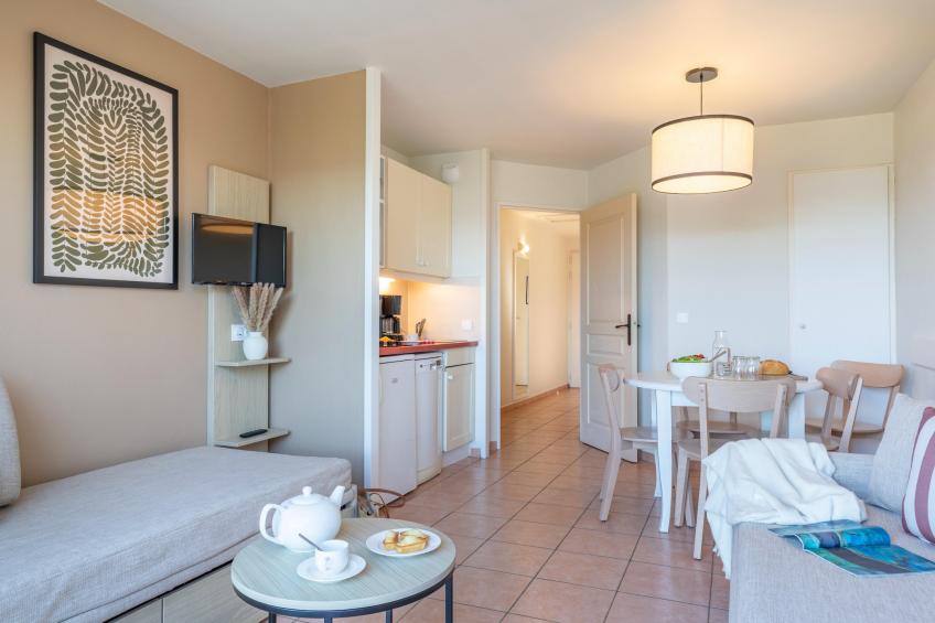 Pierre & Vacances Village Pont Royal en Provence Studio 4 people - 1 sleeping alcove - Balcony or terrace - Air-conditioned - Renovated - foto 11
