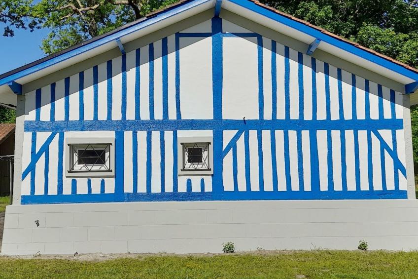 Großes Ferienhaus in Mézos mit Großer Terrasse - foto 17