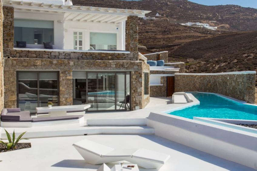 The Beach House Mykonos - privater beheizter Pool - foto 2