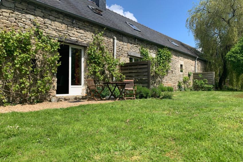 Ty Morgane-Typisch bretonisches Bauernhaus mit Pool