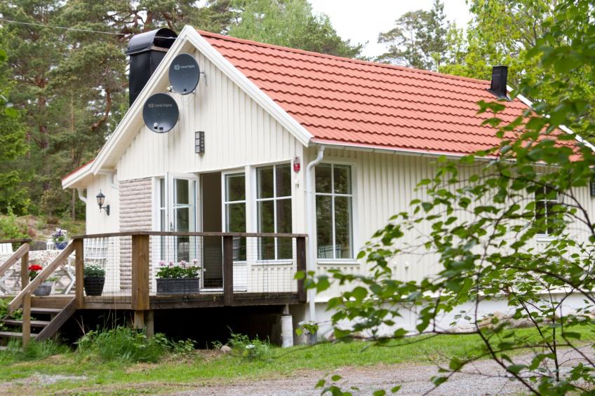 Wunderschönes Haus in einer fantastischen Natur am Meer
