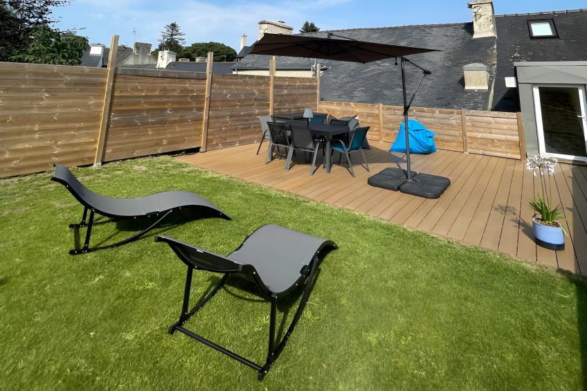 Maison de ville avec terrasse/jardin Guerlesquin - foto 2