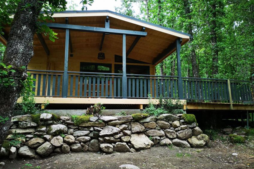 Wohnung in Vivario mit Grill, Terrasse und Garten