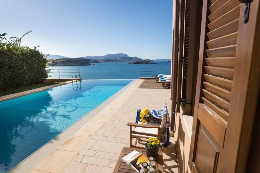 Anemos Villa Ferienhaus Aussicht Gemütlicher beheizter Pool - foto 21