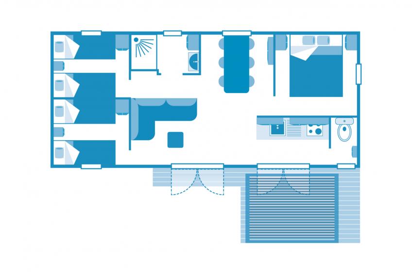Cottage Laurier 6p 3Bdrms AirCon - foto 11