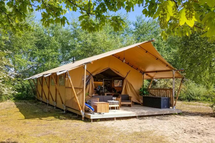 Safari Lodge XL 6 p, with private sanitary facilities