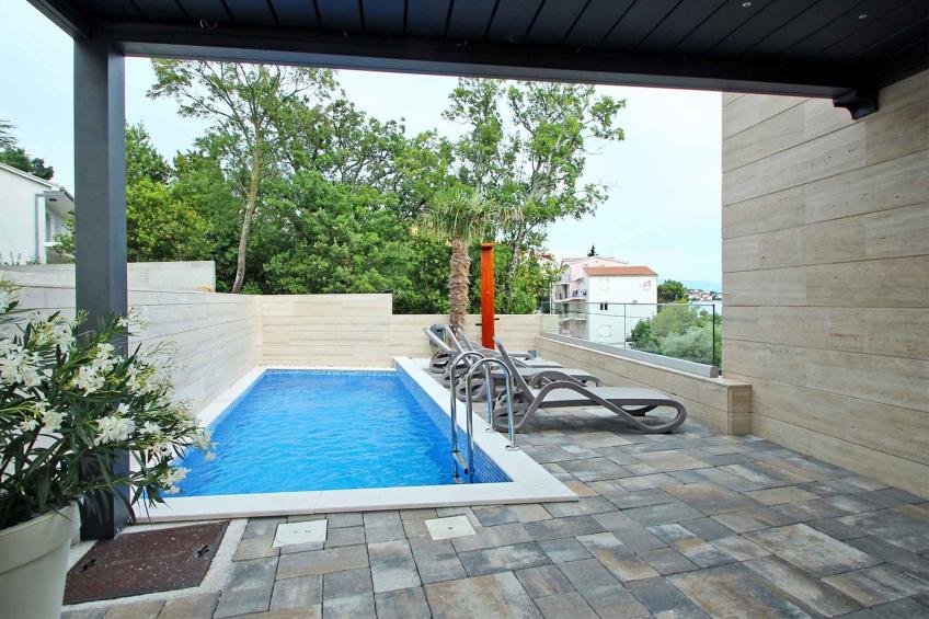 Holiday apartment mit privatem Pool und Meerblick - BF-VJN4T - foto 6