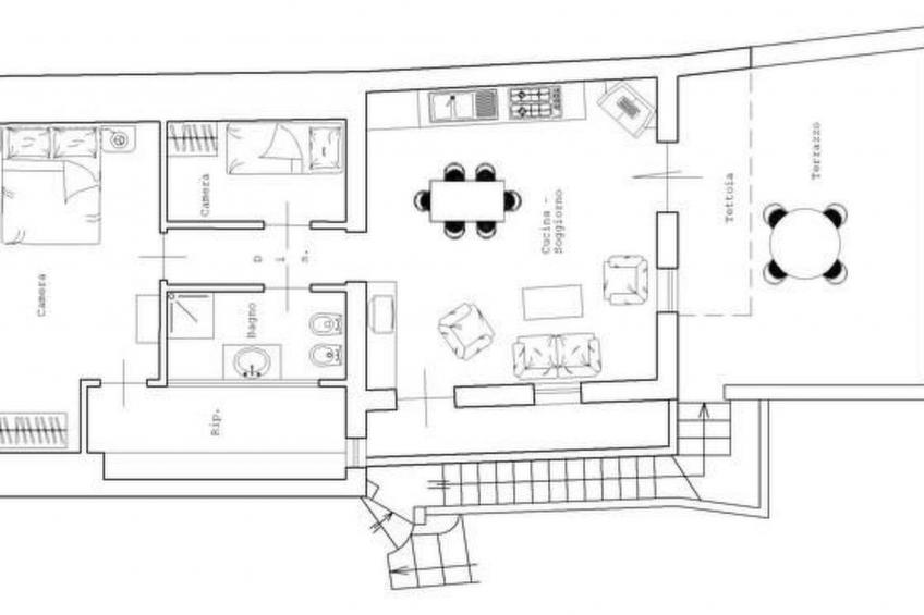 Wohnung mit großer Terrasse und Meerblick - foto 22
