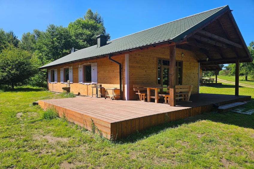 Domek wakacyjny LAWENDA dla max 4 osób Grąbczyn