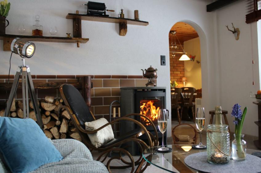 Am Wald gelegenes Ferienhaus "Wolf" mit Kamin - foto 21