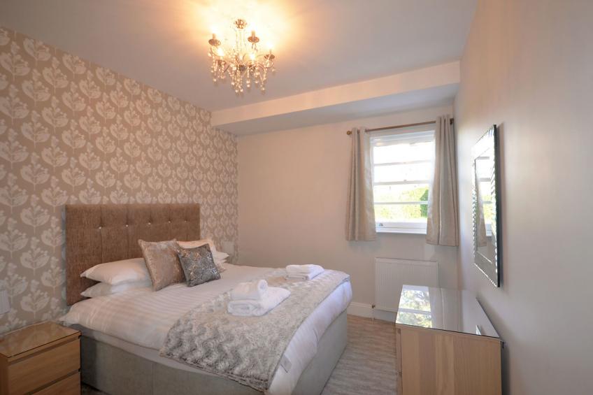 Lichtdurchflutete Ferienwohnung in der zweiten Etage mit Panorama-Blick über de