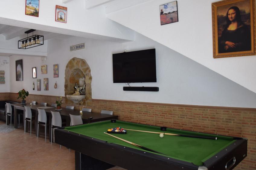 Chalet "Casa El chorro" mit eigener Bar und Grill