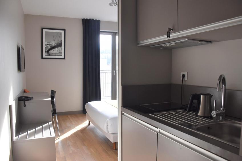 Résidence Lyon Dock Ouest Lyon / Chambre Confort 2 pers - foto 12
