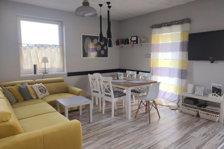 Modernes Ferienhaus in Kiczora mit Großem Garten