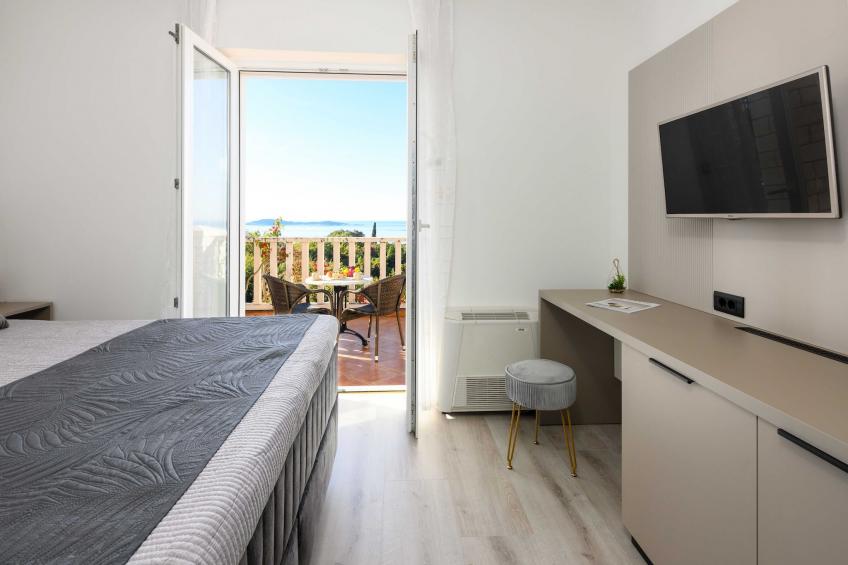 Villa Panorama - Plat (S1) - Deluxe Double Room with Terrace and Sea View - foto 7