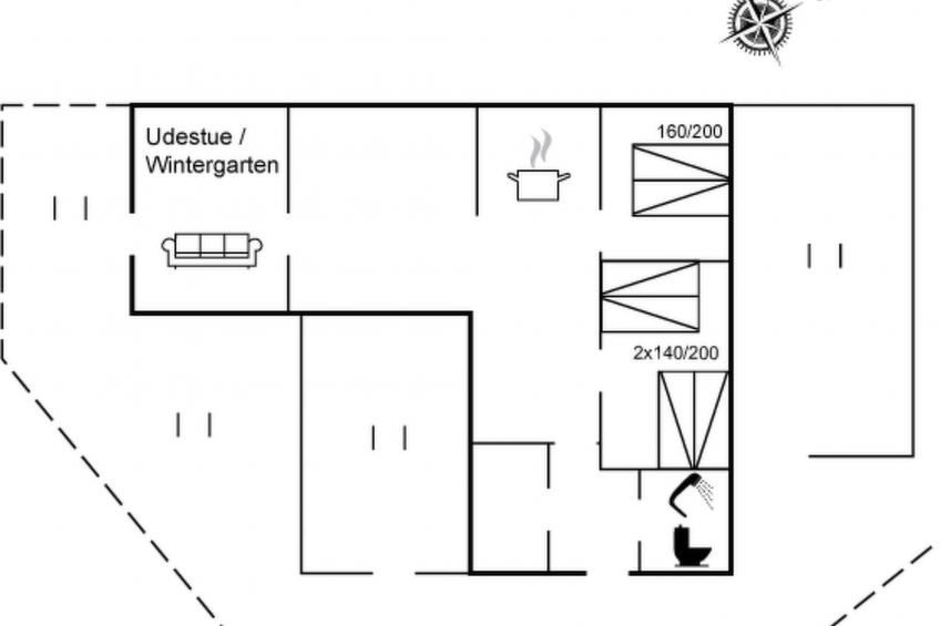 "Eske" - 200m to the inlet in The Liim Fiord - foto 2