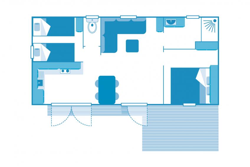Cottage 4p 2Bdrms AirCon - foto 8