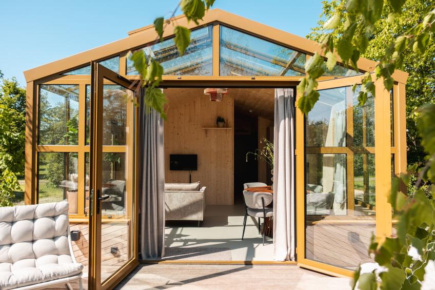 Groepsruimte i.c.m. 4 large greenhouses - foto 3