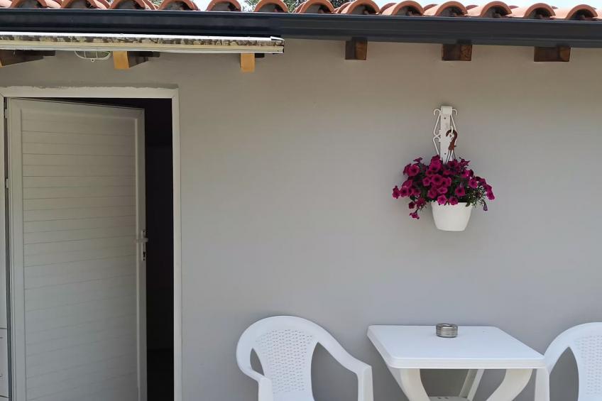 Berge und die ikonische Landebahn des Flughafens Skiathos - foto 20