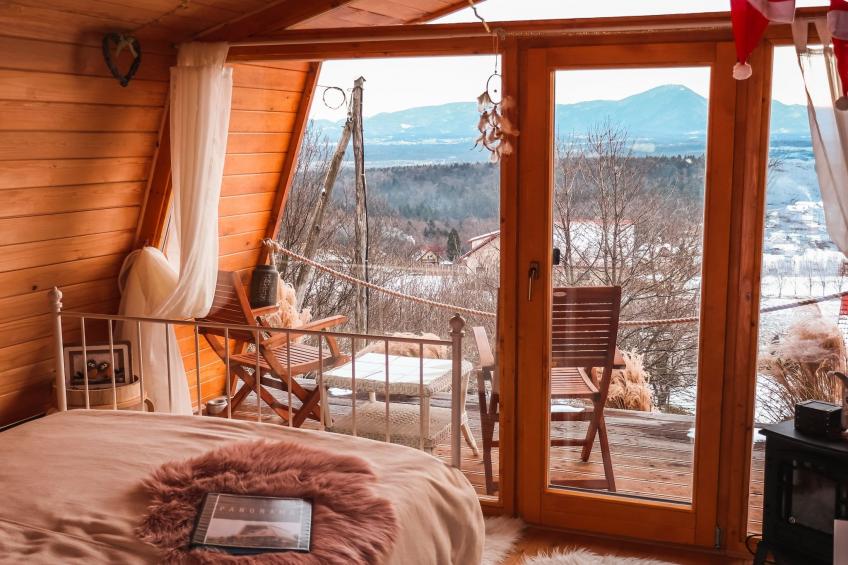 Rustic Refuge Glamping with Hot-Tub and Sauna - Double room with Terrace - foto 4