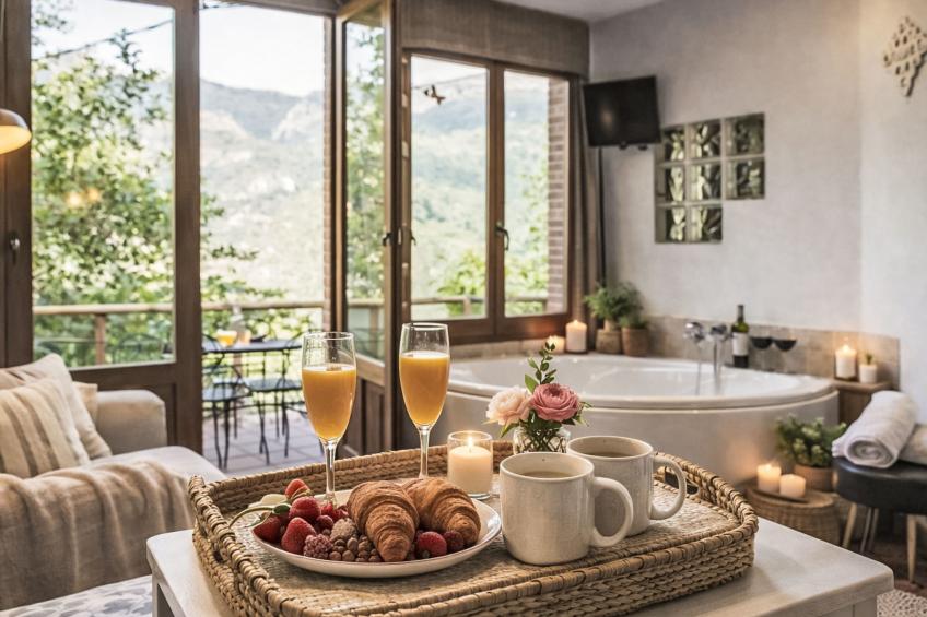 Jacuzzi, Kamin, Grill und spektakuläre Aussicht - foto 24