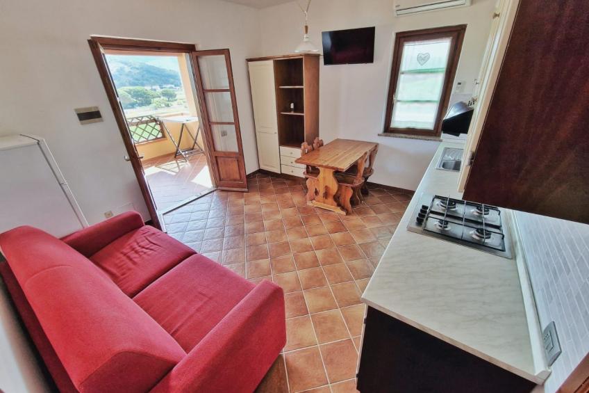 Zweizimmerwohnung mit Schlafzimmer mit Doppelbett und Schlafsofa - foto 2