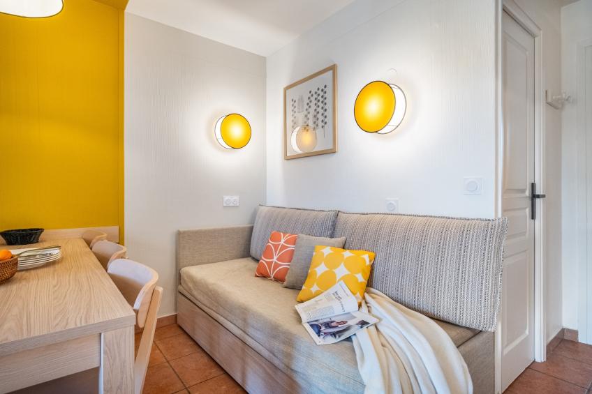 P&V Premium les Rives de Cannes Mandelieu Apartment 6 people - 2 bedrooms - Terrace - Garden level - Renovated