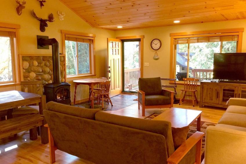 Moderne Hütte mit Whirlpool, Haustieren OK und Wi-Fi - foto 5