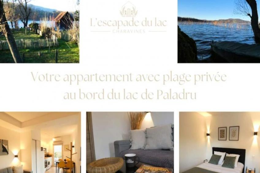 Résidence L'escapade Du Lac Plage Privée Lac De Paladru - foto 2